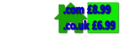 .com £8.99, .co.uk only £6.99